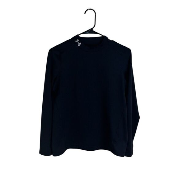 Under Armour UA ColdGear Fitted Compression Shirt Long Sleeve Fleece Sz XL - Picture 1 of 7